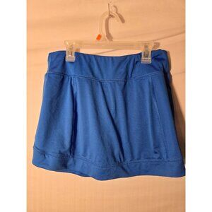TekGear Athletic Skort Biker Shorts Under Blue Skirt Size Medium M